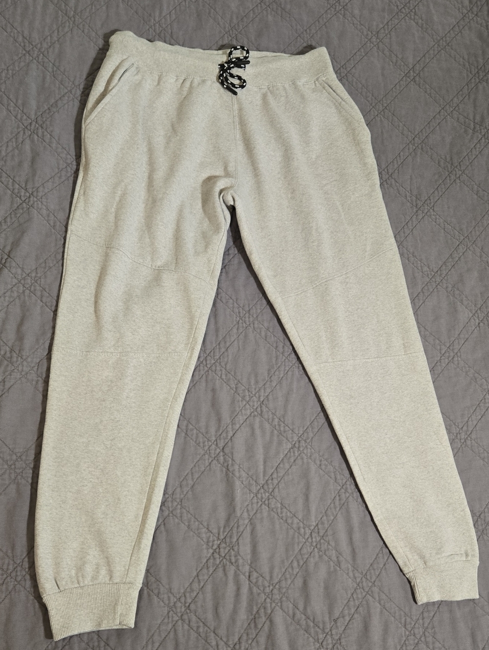 True Indigo Light Gray Cozy Jogger Pants - Casual Bottoms